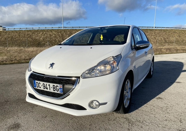 Peugeot 208 cena 27500 przebieg: 71459, rok produkcji 2013 z Jędrzejów małe 407